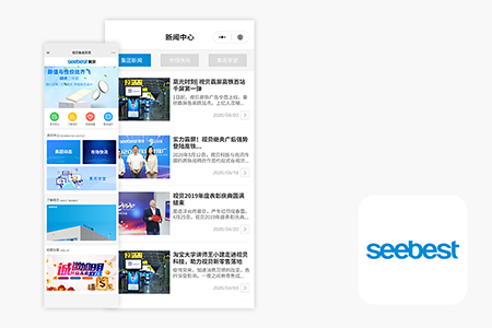 企业官网小程序 案例展示界面 - 雷鸟科技专业开发
